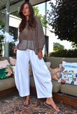 Conrad Grunge Loose Cotton Knit Earth